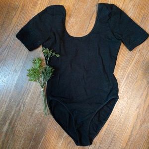 American Apparel Scoop Back Leotard